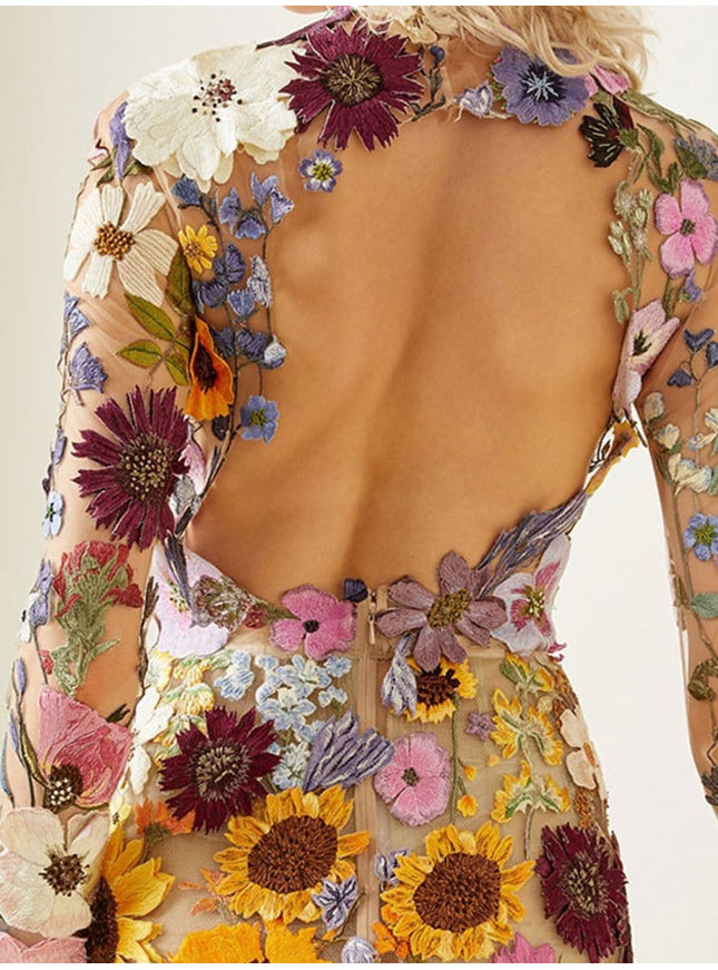 Charlotte Floral Mini Dress - Fashion Pov