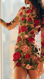 Charlotte Floral Mini Dress - Fashion Pov