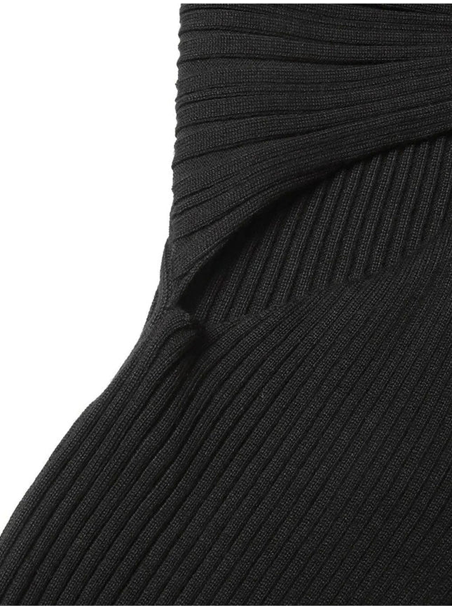 Chiara Hollow Out Knit Sweater - Fashion Pov