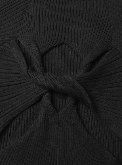 Chiara Hollow Out Knit Sweater - Fashion Pov