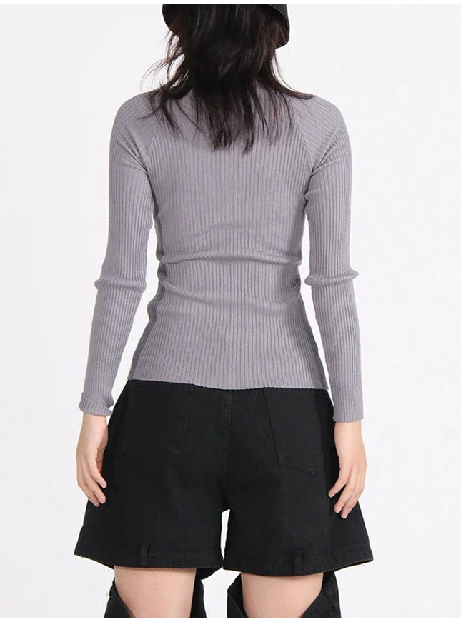Chiara Hollow Out Knit Sweater - Fashion Pov