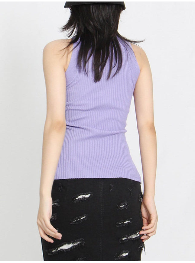 Claire Cut Out Vest Top - Fashion Pov