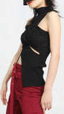 Claire Cut Out Vest Top - Fashion Pov