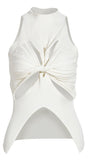 Claire Cut Out Vest Top - Fashion Pov