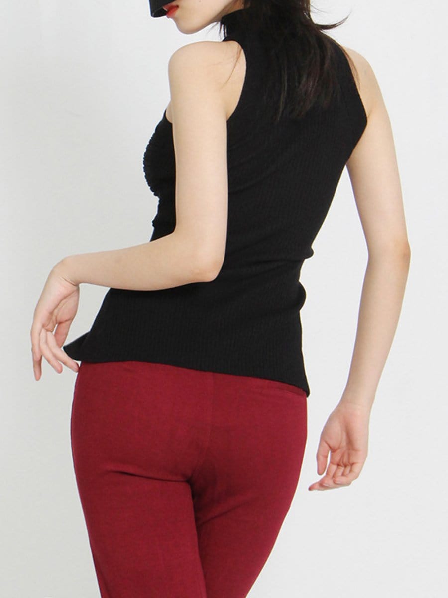 Claire Cut Out Vest Top - Fashion Pov