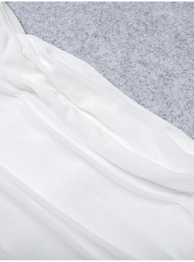 Claudia Bodycon Off Shoulder Midi Dress - Fashion Pov