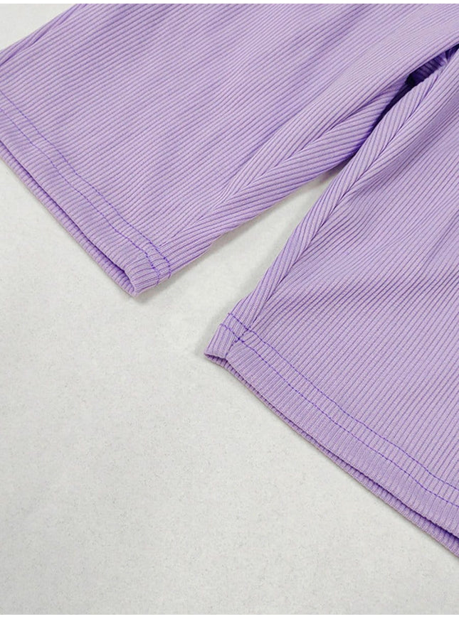 Colette Ribbed Bodycon Short - Fashion Pov