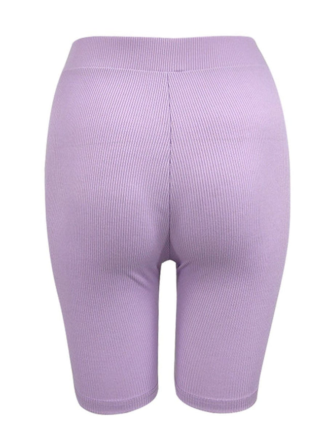Colette Ribbed Bodycon Short - Fashion Pov