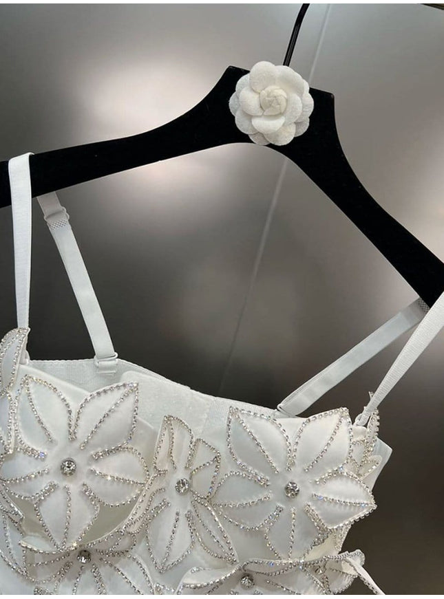 Deborah Sleeveless Diamond Top - Fashion Pov