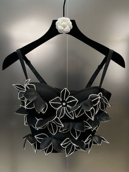 Deborah Sleeveless Diamond Top - Fashion Pov
