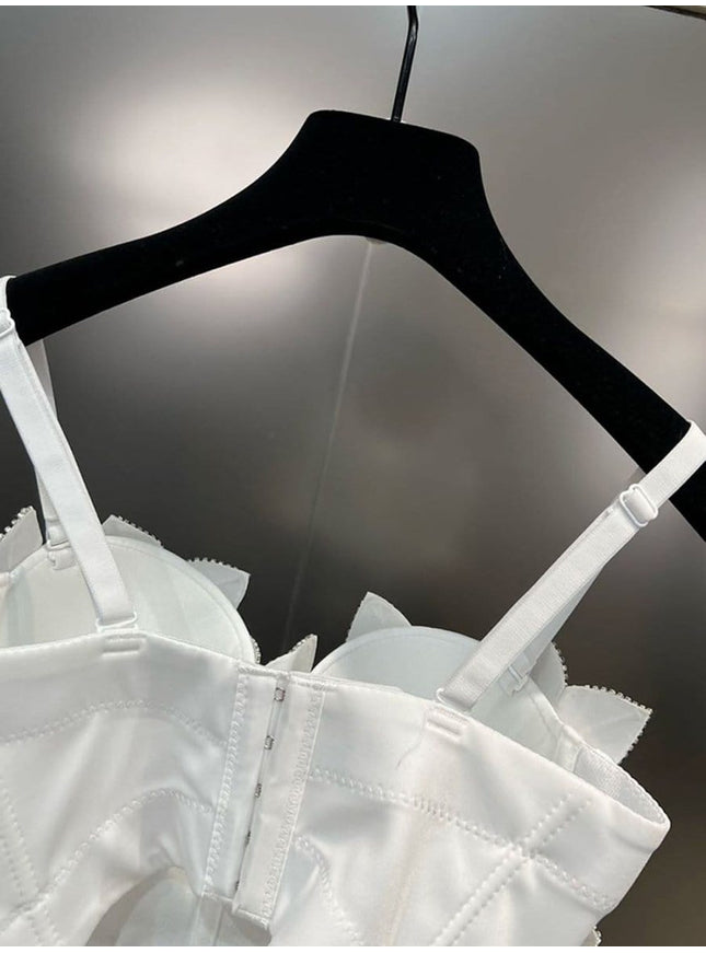 Deborah Sleeveless Diamond Top - Fashion Pov