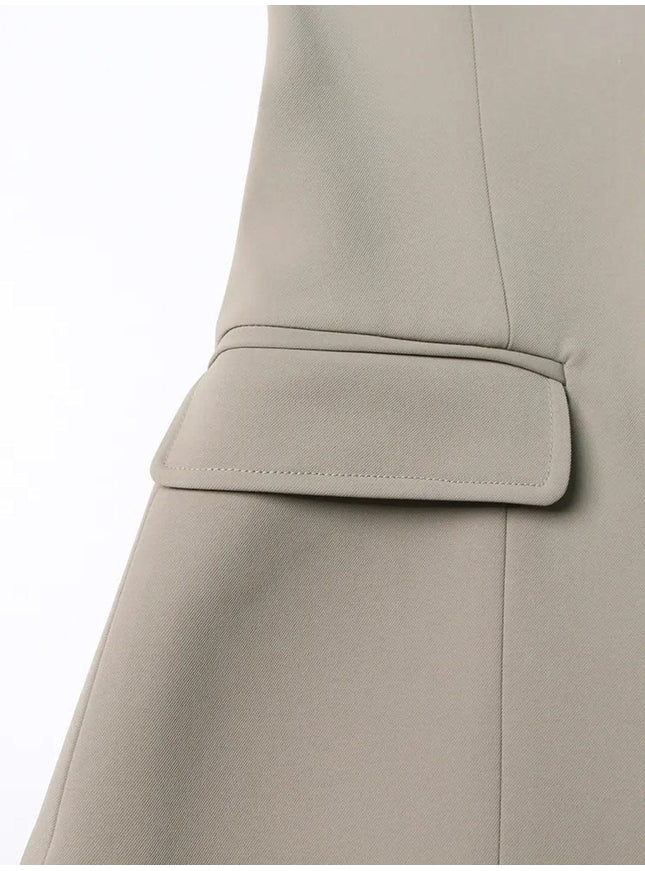Delilah Sleeveless Blazer & Pant Set - Fashion Pov