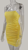 Devin Strapless Bodycon Mini Dress - Fashion Pov
