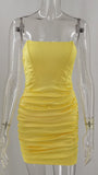 Devin Strapless Bodycon Mini Dress - Fashion Pov