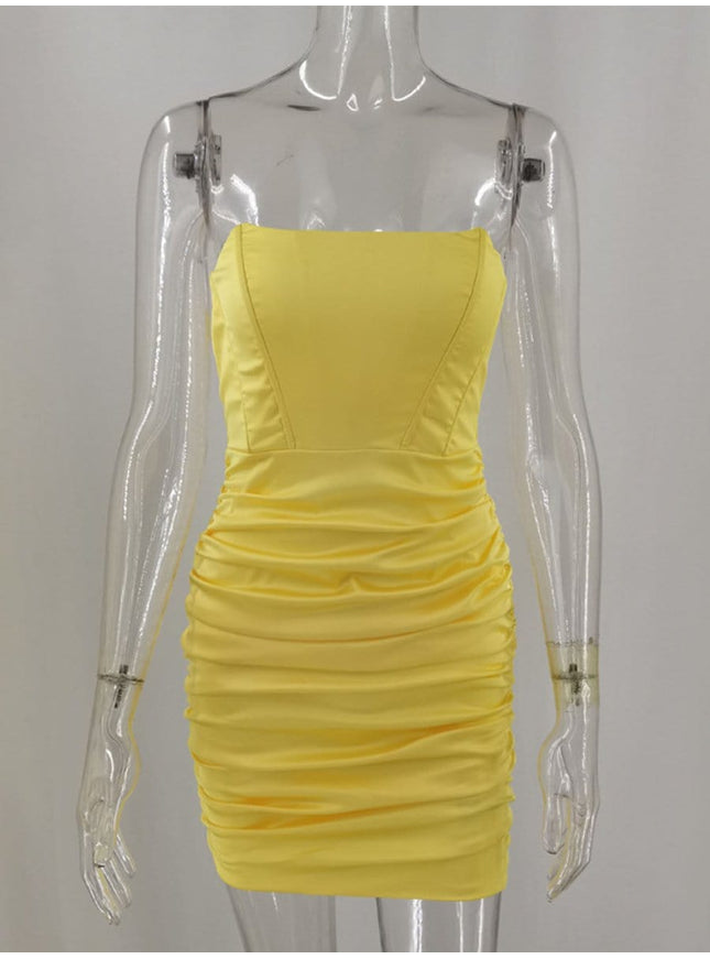 Devin Strapless Bodycon Mini Dress - Fashion Pov