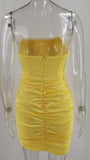Devin Strapless Bodycon Mini Dress - Fashion Pov