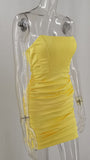 Devin Strapless Bodycon Mini Dress - Fashion Pov