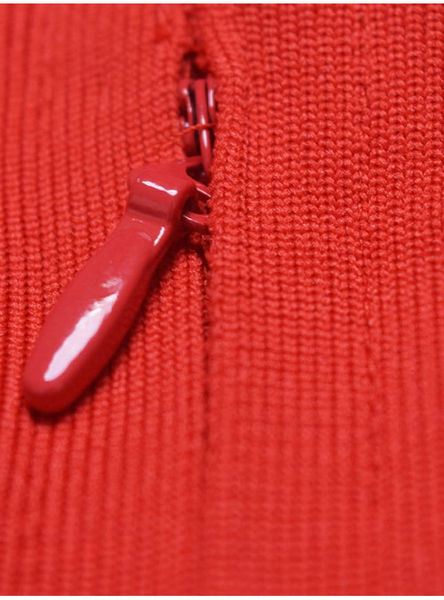 Elaine Sleeveless Bodycon Midi Dress - Fashion Pov