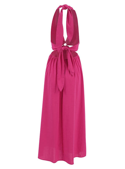 Elia Sleeveless Hollow Out Dress - Fashion Pov