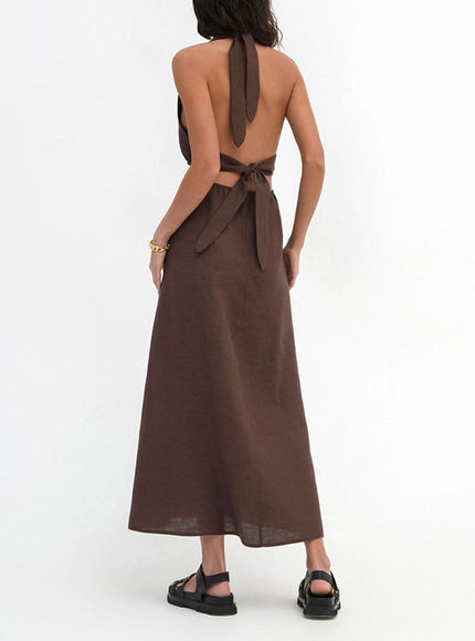 Elia Sleeveless Hollow Out Dress - Fashion Pov