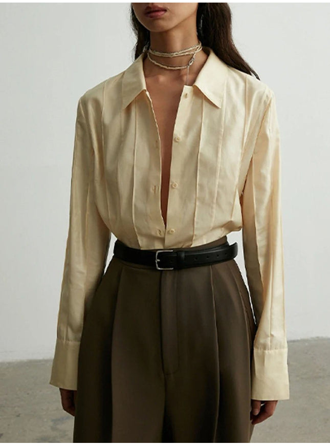 Eliza Single Breasted Blouse - Fashion Pov