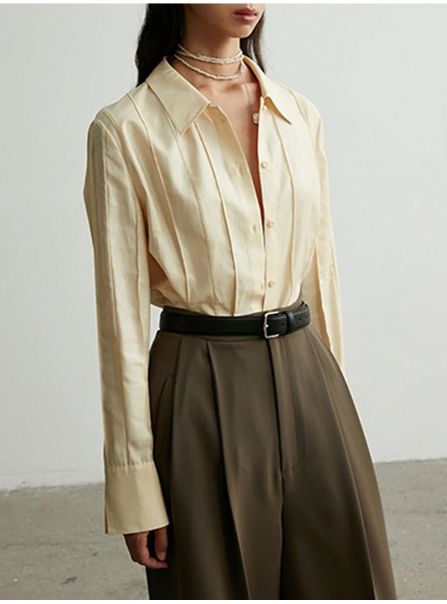 Eliza Single Breasted Blouse - Fashion Pov