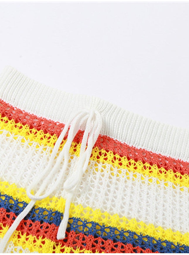 Elliot Knitted Top & Short Set - Fashion Pov