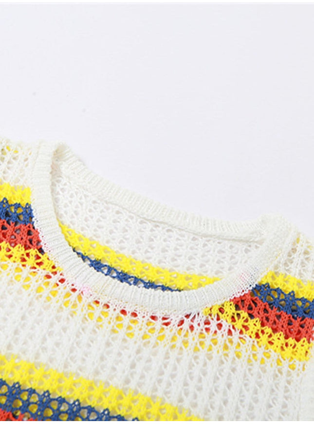 Elliot Knitted Top & Short Set - Fashion Pov