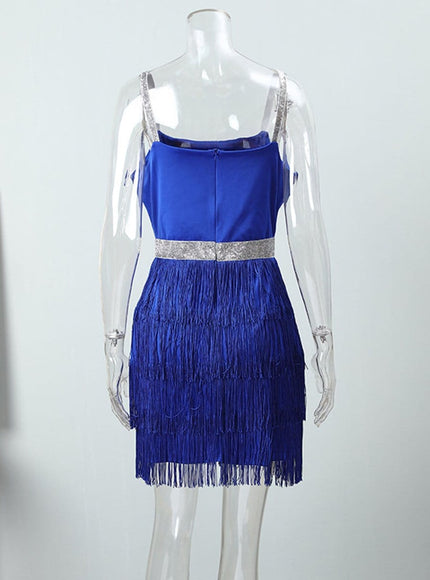Ellis Off Shoulder Backless Mini Dress - Fashion Pov