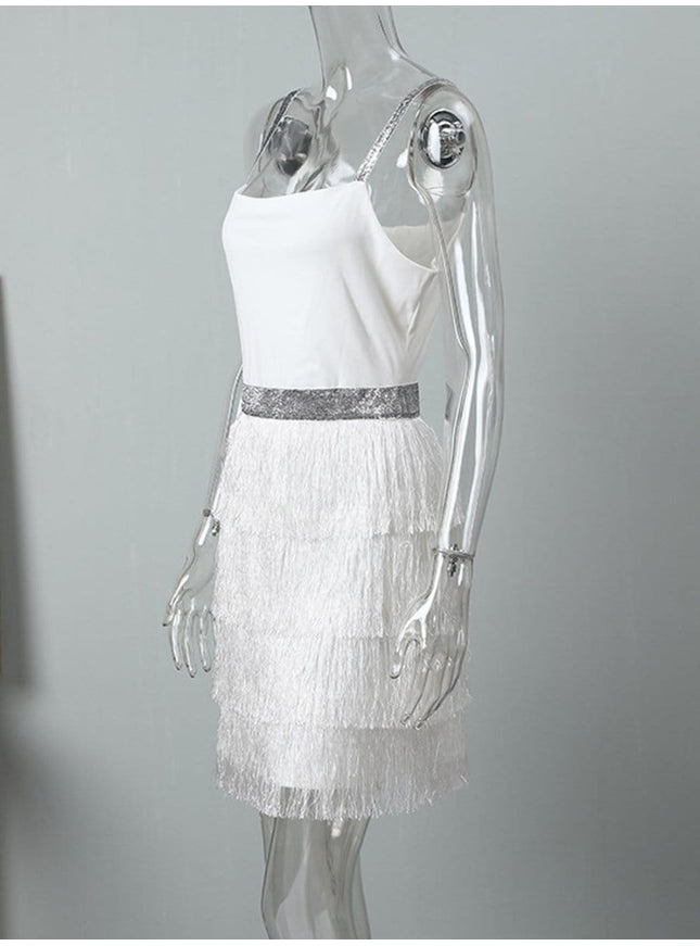 Ellis Off Shoulder Backless Mini Dress - Fashion Pov