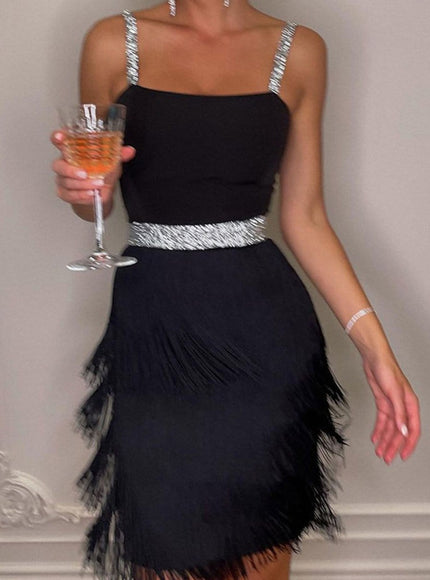 Ellis Off Shoulder Backless Mini Dress - Fashion Pov