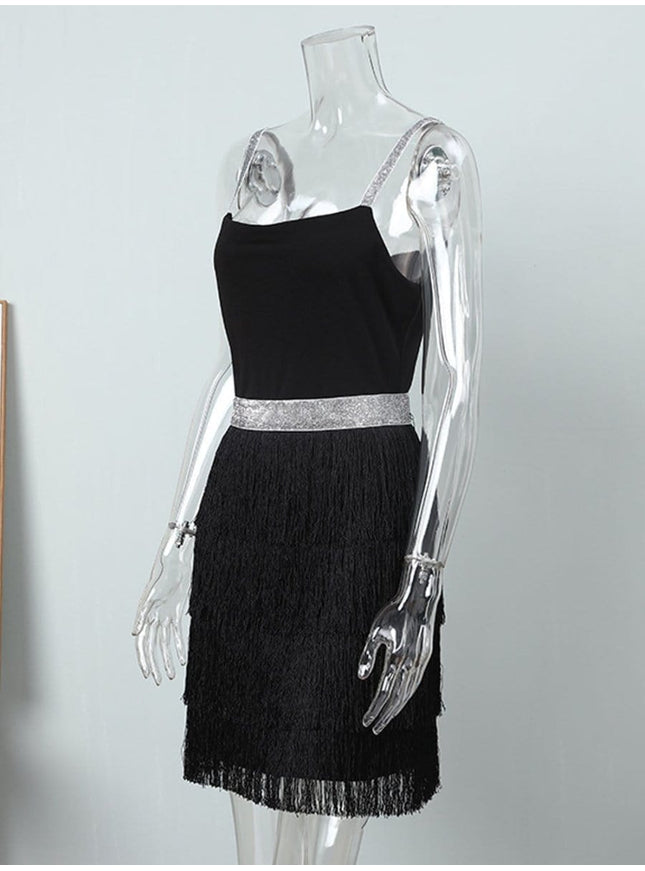 Ellis Off Shoulder Backless Mini Dress - Fashion Pov
