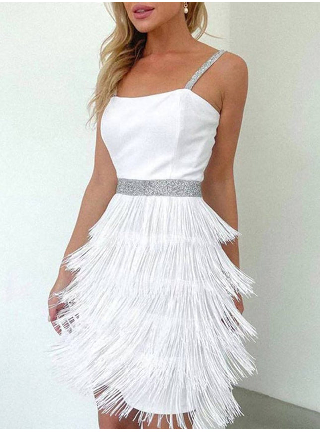 Ellis Off Shoulder Backless Mini Dress - Fashion Pov