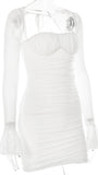 Eloise Backless Mini Dress - Fashion Pov