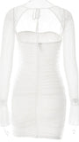 Eloise Backless Mini Dress - Fashion Pov