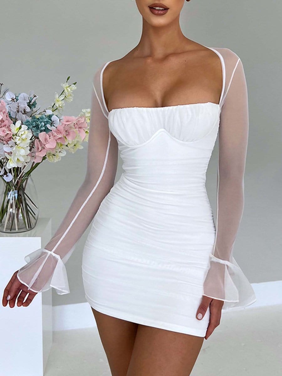 Eloise Backless Mini Dress - Fashion Pov