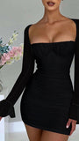 Eloise Backless Mini Dress - Fashion Pov