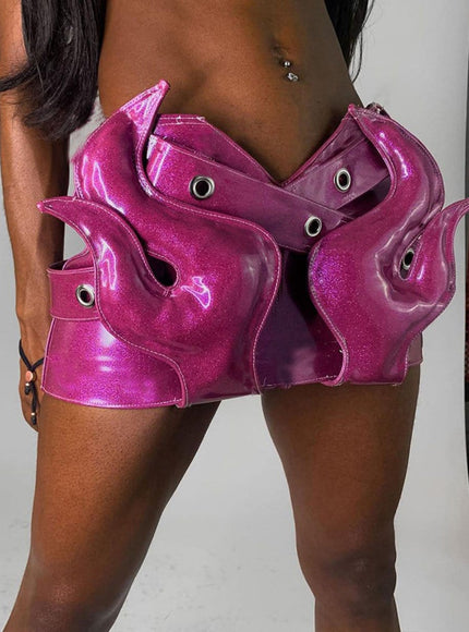Emerson PU Leather Mini Skirt - Fashion Pov