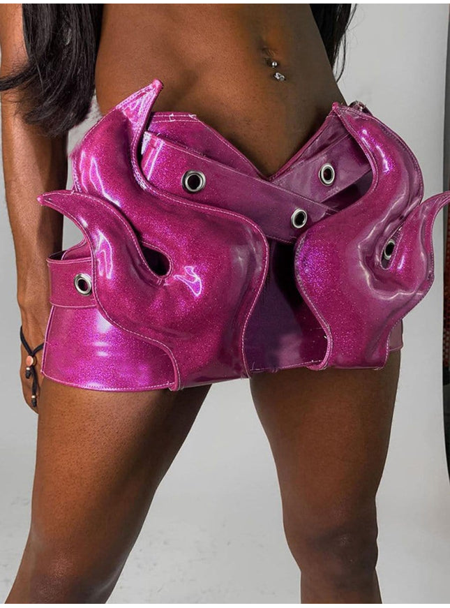 Emerson PU Leather Mini Skirt - Fashion Pov