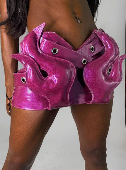 Emerson PU Leather Mini Skirt - Fashion Pov