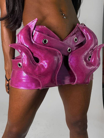 Emerson PU Leather Mini Skirt - Fashion Pov