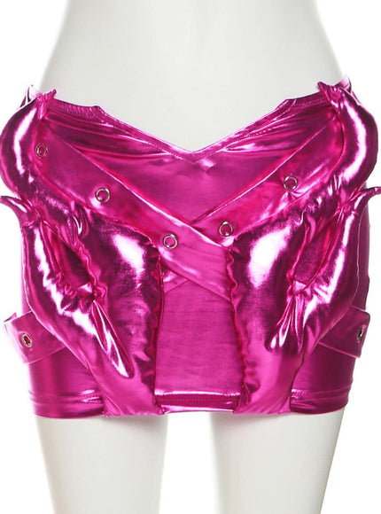 Emerson PU Leather Mini Skirt - Fashion Pov