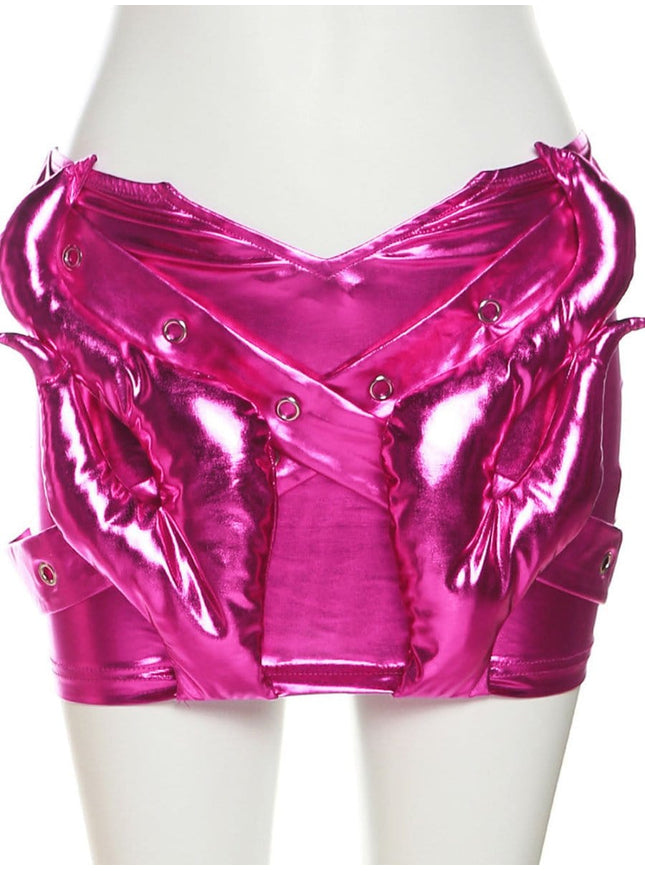 Emerson PU Leather Mini Skirt - Fashion Pov