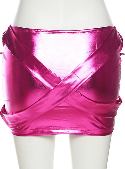 Emerson PU Leather Mini Skirt - Fashion Pov