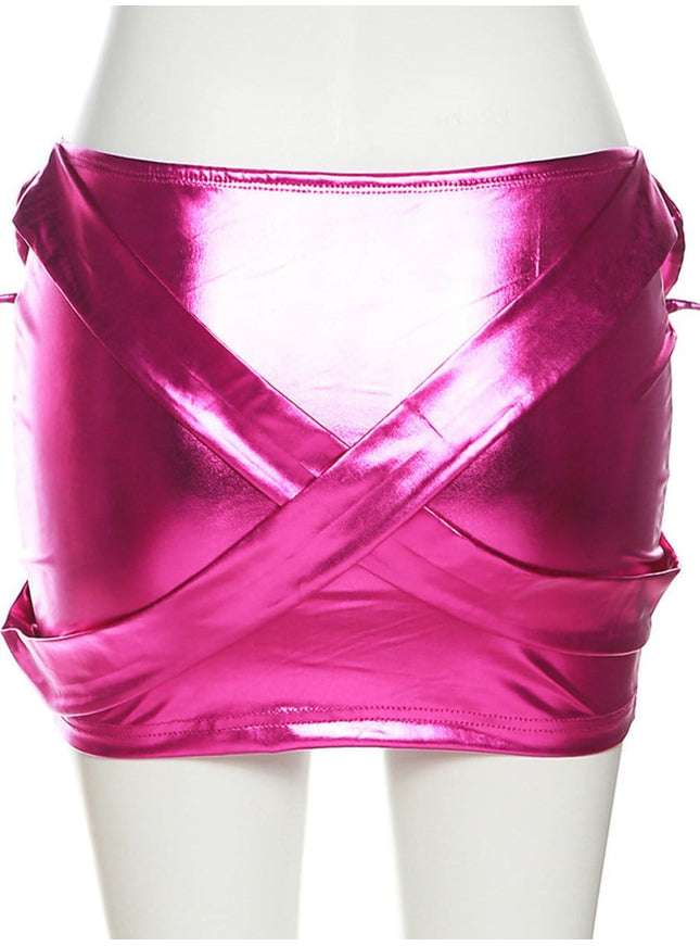Emerson PU Leather Mini Skirt - Fashion Pov