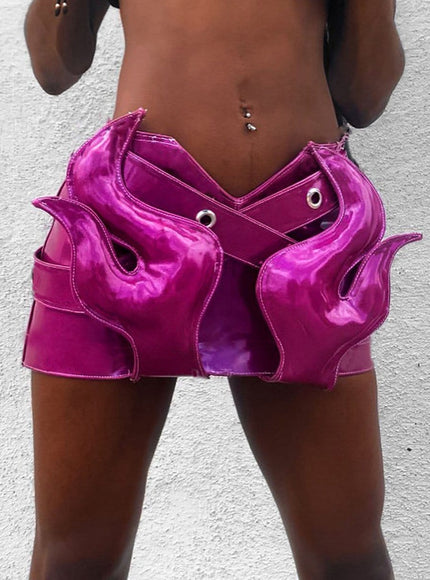 Emerson PU Leather Mini Skirt - Fashion Pov
