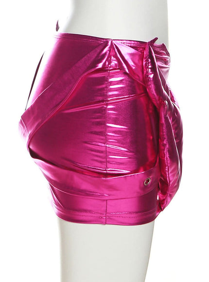 Emerson PU Leather Mini Skirt - Fashion Pov
