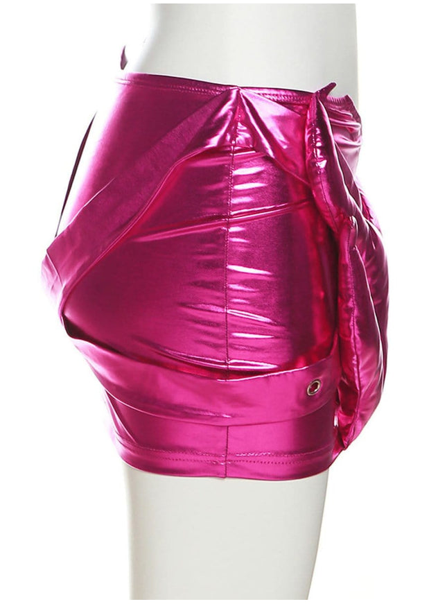 Emerson PU Leather Mini Skirt - Fashion Pov