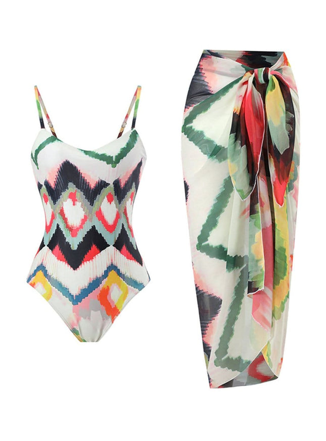 Emory Swimsuit & Skirt Set - Fashion Pov