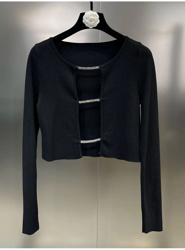 Esme Hollow Out Knit Sweater - Fashion Pov
